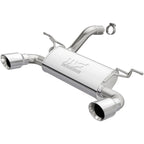 MagnaFlow 2018+ Jeep Wrangler 3.6L Dual Polished Tip Axle-Back Exhaust for performance upgrades