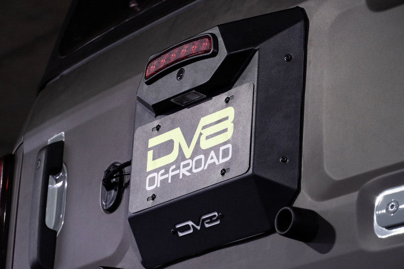 DV8 21-22 Spare Tire Delete with brake and license lights