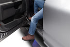 AMP Research 2015-2018 Ford F150 All Cabs PowerStep Plug N Play - Black in use