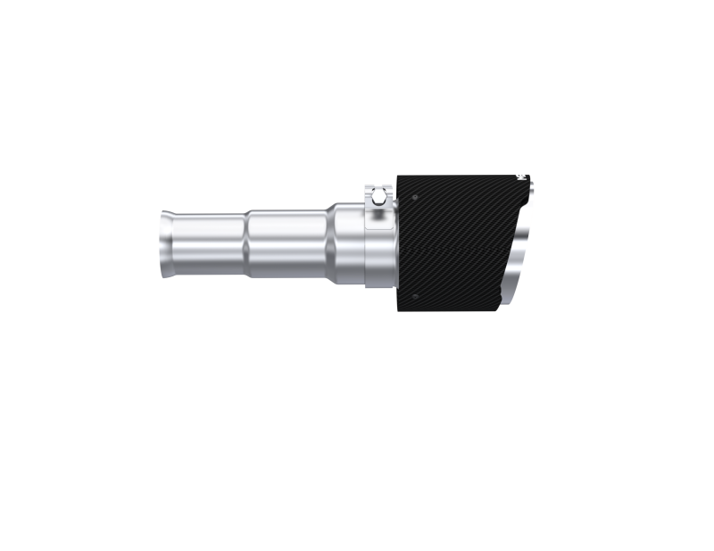 MBRP 19-24 Ram 1500 5.7L Hemi 3in Inl. 5in OD DW Angle Cut T304 Carbon Exhaust Tips - Pairs Secondary image