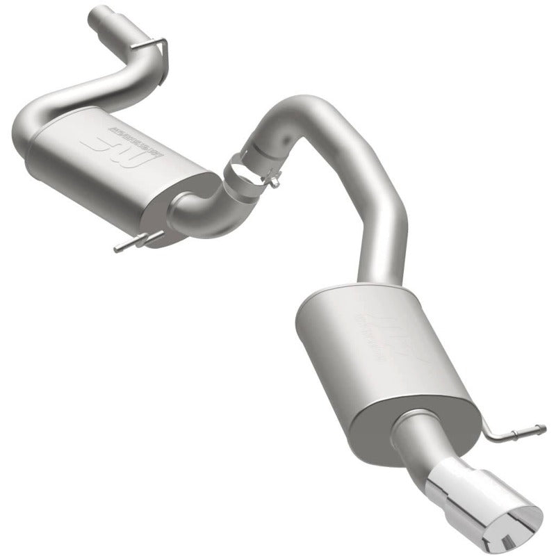 MagnaFlow Sys C/B 15-16 Volkswagen Passat 1.8L SS 3in Single Rear Ext 4in Tip exhaust system for performance upgrades