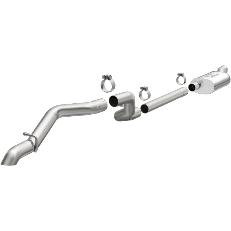 MagnaFlow 2018+ Jeep Wrangler 3.6L SS Driver Side Rear Exit w/o Tip Cat-Back Exhaust Secondary image