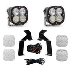 Baja Designs 21-25 Ford Raptor (Base/37/R) XL 80 A-Pillar Kit with offroad lighting components