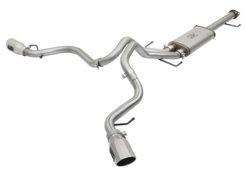 aFe MACH Force-Xp 3in - 2.5in SS Cat-Back Dual Exhaust w/Polished Tips 07-14 Toyota FJ Cruiser 4.0L Secondary image