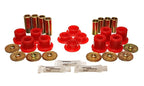 Energy Suspension 92-02 Dodge Viper Red Front Control Arm Bushing Set for offroad performance upgrades.