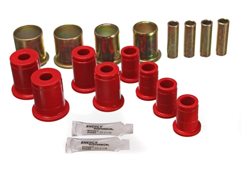 Energy Suspension Universal Red Control Arm Bushing Set - Complete Set components for performance offroad parts