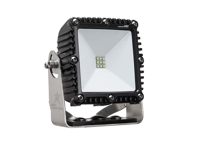 Rigid Industries 1x2 65 Deg DC Scene Light - Black/Amber for offroad lighting and electrical needs. Main image