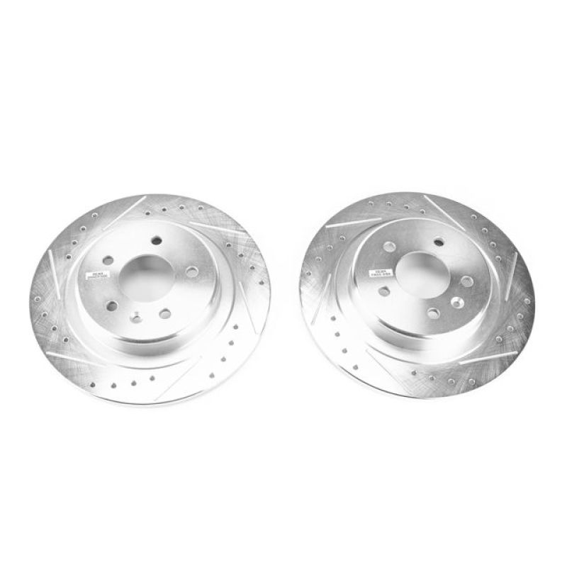 Power Stop 16-18 Buick Envision Rear Evolution Drilled & Slotted Rotors - Pair Secondary image