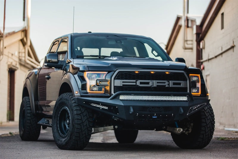 Addictive Desert Designs 17-18 Ford F-150 Raptor HoneyBadger Front Bumper Secondary image