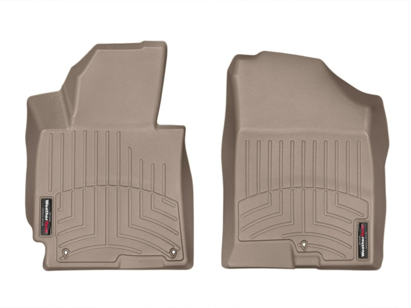 WeatherTech 2014+ Hyundai Elantra Front FloorLiner - Tan Secondary image