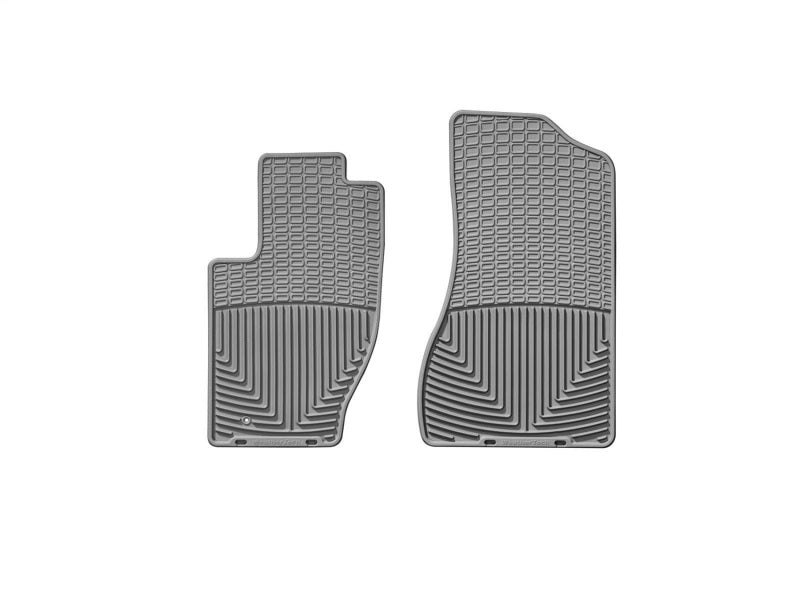 WeatherTech 99-04 Jeep Grand Cherokee Front Rubber Mats - Grey Secondary image
