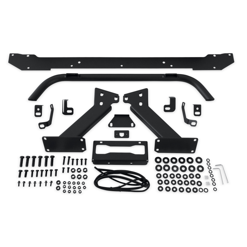 Body Armor 4x4 18-21 Subaru Crosstrek HiLine Front Winch Bumper components and accessories for offroad performance upgrades.