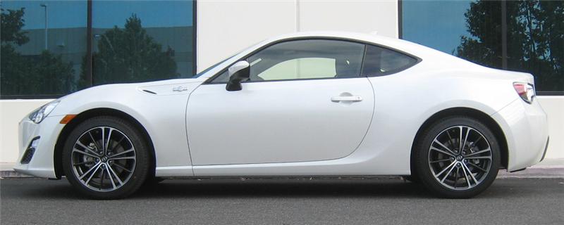 Eibach Pro-Kit for 13 Scion FR-S / 13 Subaru BRZ side view