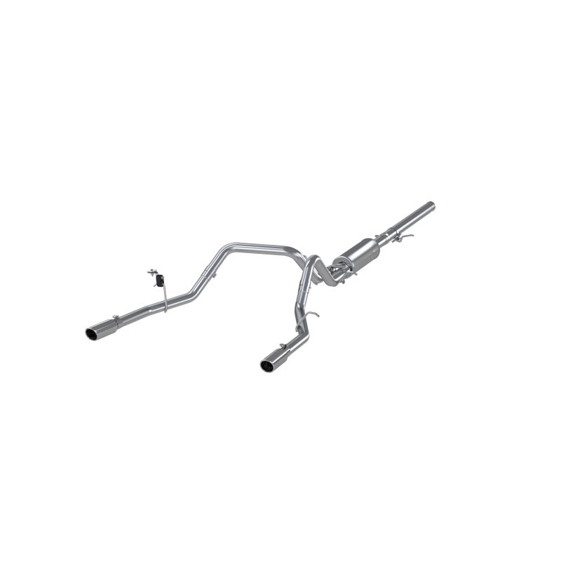 MBRP 14 Chevy/GMC 1500 Silverado/Sierra 4.3L V6/5.3L V8 Dual Split Rear Alum 3in Cat Back Exhaust Secondary image