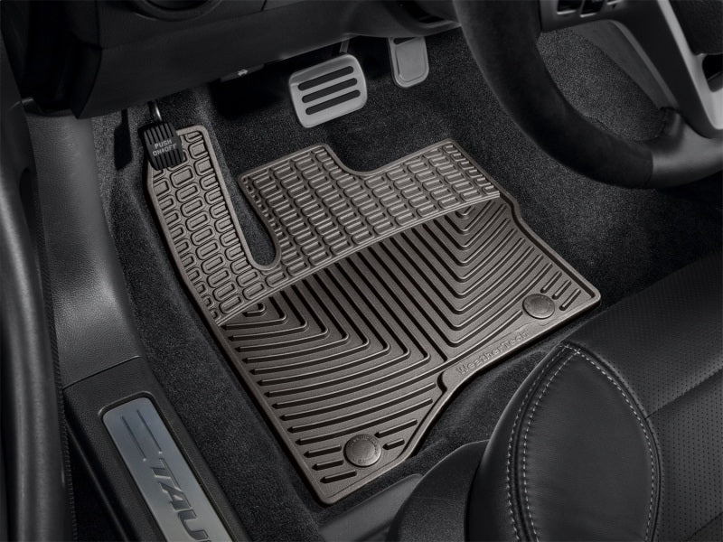 WeatherTech 2010-2014 Ford Taurus Front Rubber Mats - Cocoa Secondary image
