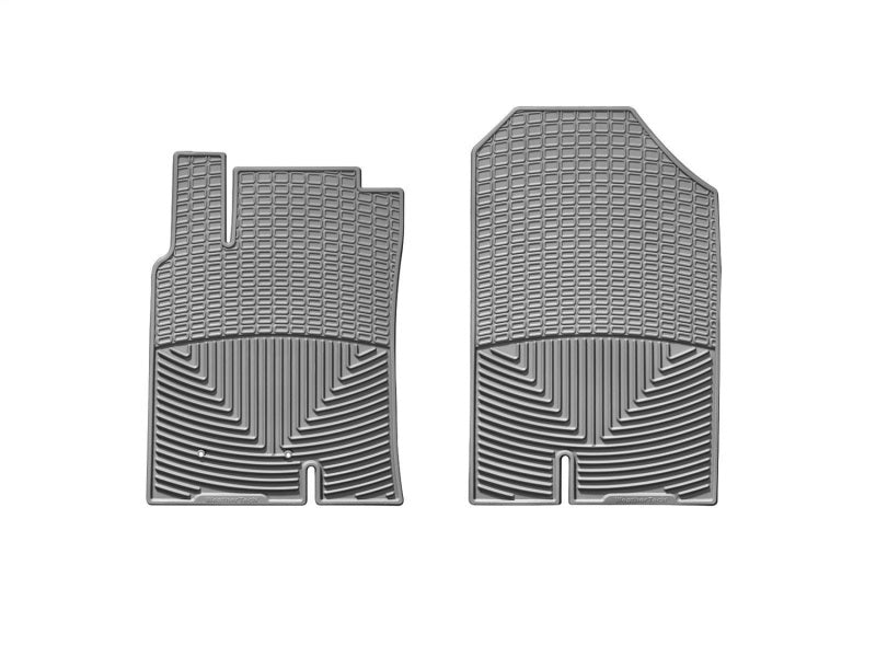 WeatherTech 10+ Honda Insight Front Rubber Mats - Grey Secondary image
