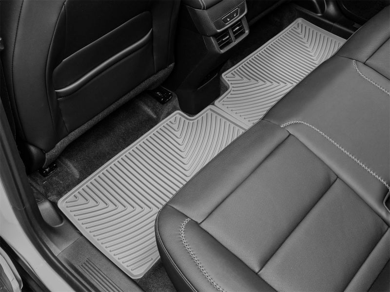 WeatherTech 2018+ Chevrolet Equinox Rear Rubber Mats - Grey Secondary image