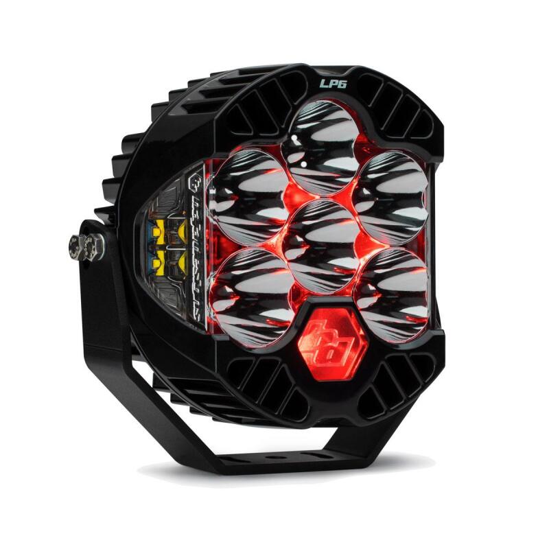 Baja Designs LP6 Pro Driving/Combo LED - Red for offroad lighting
