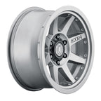 ICON Rebound Pro 17x8.5 6x5.5 0mm Offset 4.75in BS 106.1mm Bore Titanium Wheel for offroad performance upgrades