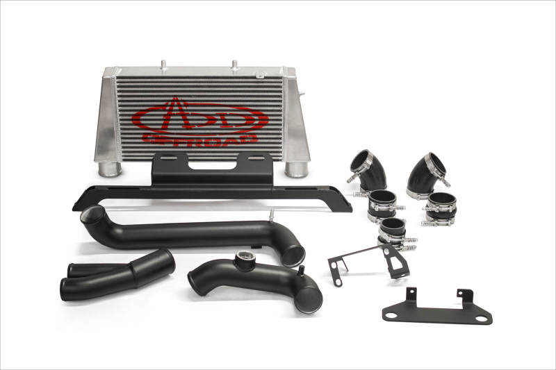 Addictive Desert Designs 17-18 Ford F-150 Raptor aFe Intercooler Upgrade Kit parts and components layout