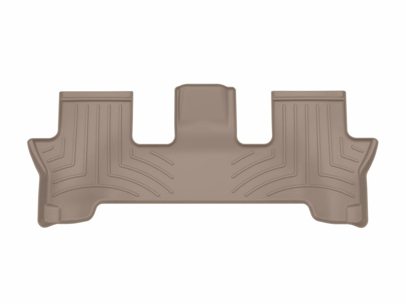WeatherTech 24-26 Hyundai Santa Fe 2nd Row Rear FloorLiner HP - Tan Secondary image