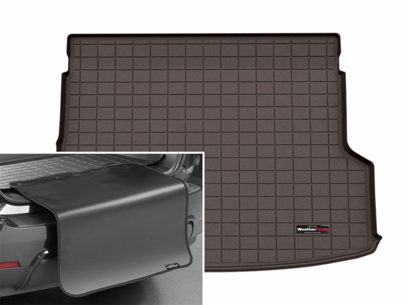 WeatherTech 25-26 Subaru Forester Hybrid Behind 3rd Row Cargo Liner w/Bumper Protector - Cocoa Secondary image