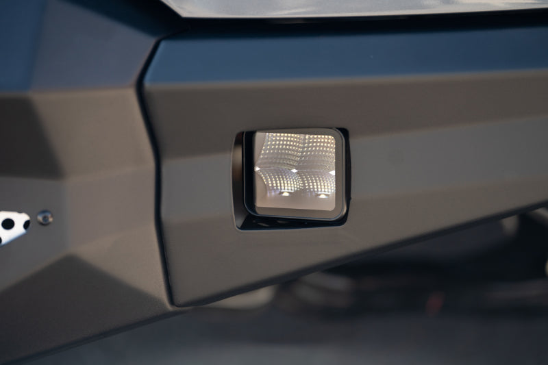 DV8 Offroad 3in Cube LED Light 40W Pod Light 5W LED installed