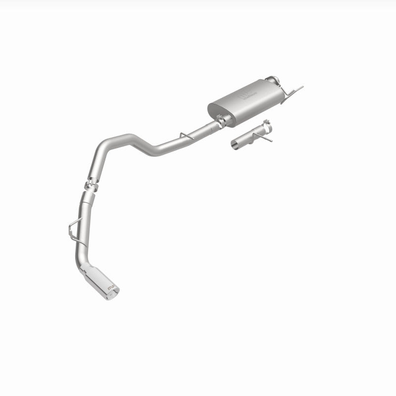 MagnaFlow CatBack 18-19 Ford Expedition V6 3.5L Gas 3in Polished Stainless Exhaust system with muffler and piping