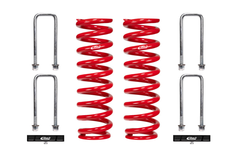 Eibach 19-21 Toyota Tundra PRO-Lift Kit Springs Front Springs & Rear 1in. Block for offroad performance upgrades and truck accessories.