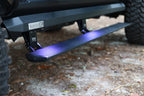 AMP Research 20-23 Chevy Silverado 1500 Crew Cab PowerStep XL - Black (Incl OEM Style Illumination) with LED lighting