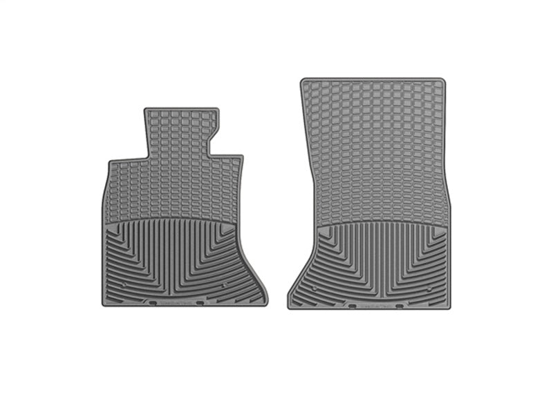 WeatherTech 11+ BMW 5-Series (F10) Front Rubber Mats - Grey Secondary image