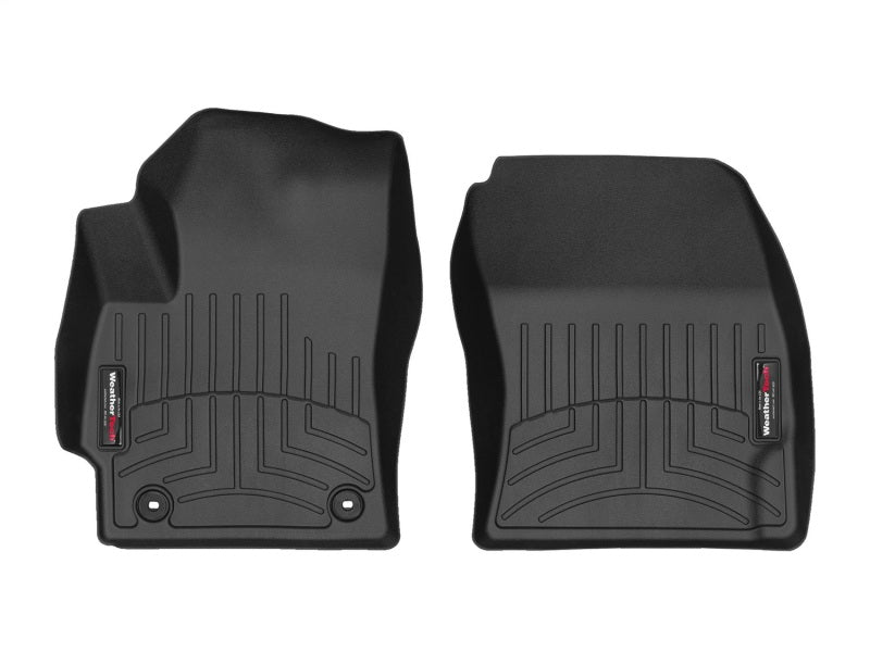 WeatherTech 2019+ Toyota Corolla Hatchback Front FloorLiner - Black for optimal interior protection Main image