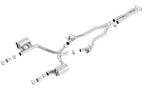 Borla 2015 Dodge Challenger SRT/392 Hemi 6.4L V8 ATAK Catback Exhaust w/ Valves Factory Bezel parts and components