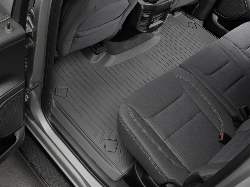 WeatherTech 2019+ Dodge Ram Rear FloorLiner - Black interior