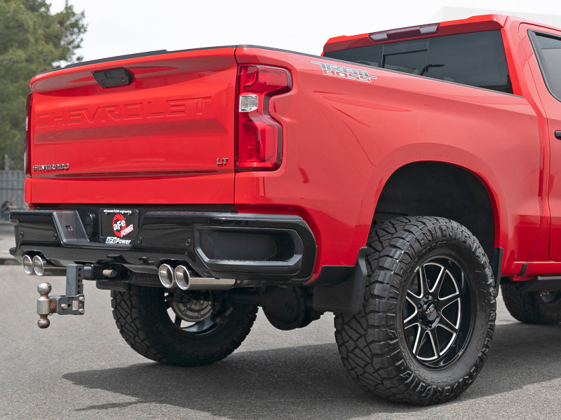 aFe Vulcan Series 3in 304SS Exhaust Cat-Back Exh w/ Pol Tips 2019 GM Silverado / Sierra 1500 V8-5.3L Secondary image
