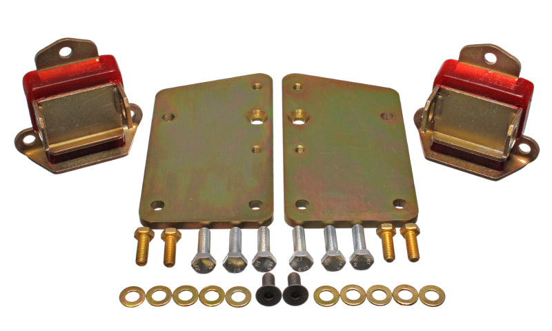 Energy Suspension Ls Conversion Motor Mount Set - Red Secondary image