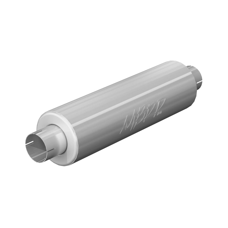 MBRP Universal 3in ID Inlet/Outlet 26in Single AL Mild Tone Muffler (NO DROPSHIP) Secondary image