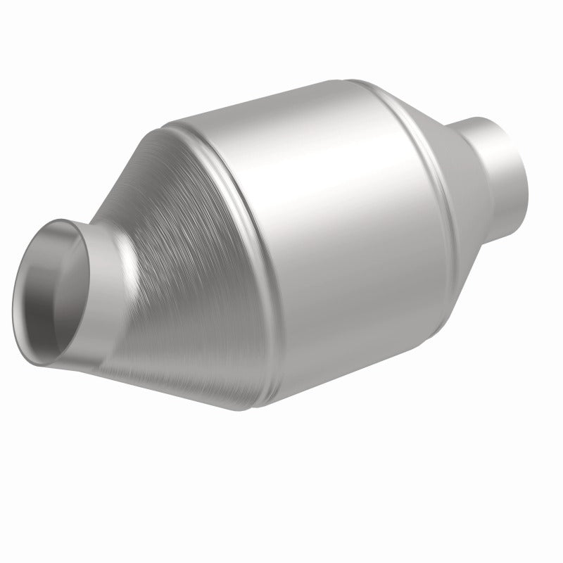 MagnaFlow Conv Universal 2.25 inch C/A 5 inch spun body catalytic converter for offroad performance upgrades