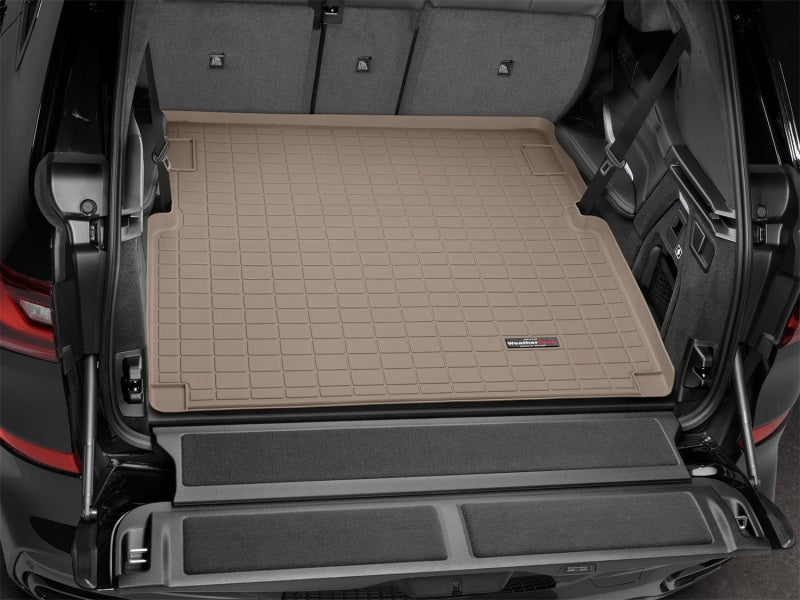 WeatherTech 2019+ BMW X7 40i Cargo Liners - Tan Secondary image