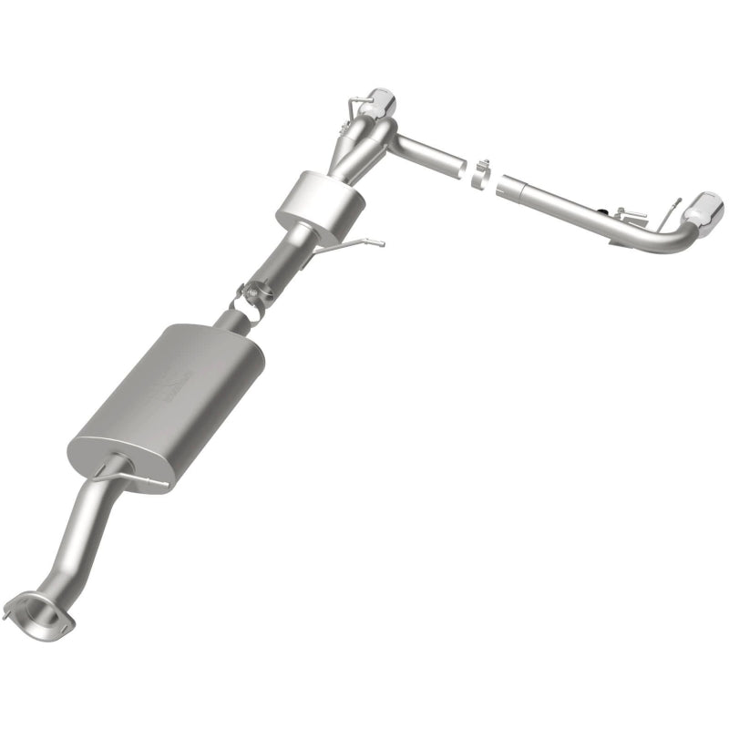 MagnaFlow Sys C/B 07 GM Hummer H2 Split Rear performance exhaust
