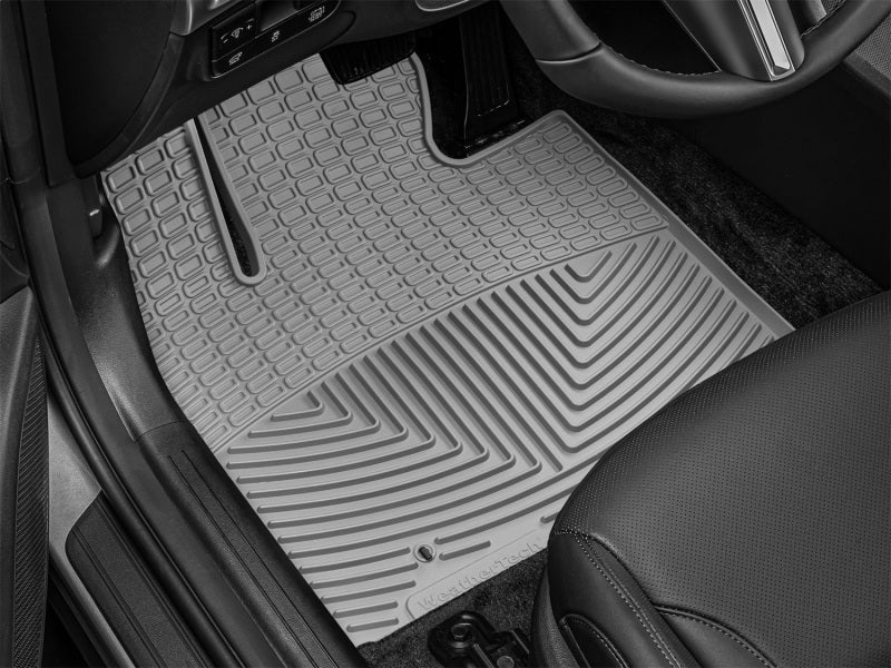 WeatherTech 22-23 Hyundai Tucson (Incl. Hybrid) / Santa Cruz Front Rubber Mats - Grey Secondary image