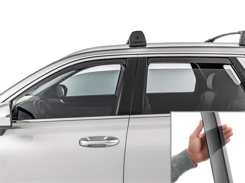 WeatherTech 20-24 Hyundai Palisade Front&Rear Side Window Deflectors - Dark Tint Secondary image