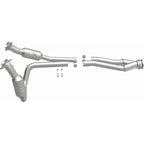 MagnaFlow Conv Direct Fit 2015 Ford Transit-150/250/350 V6 3.7L catalytic converter for offroad performance upgrades.