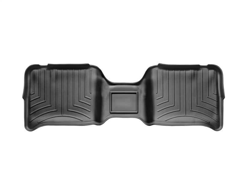 WeatherTech 05+ Dodge Dakota Quad Cab Rear FloorLiner - Black Secondary image
