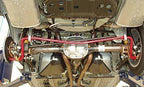 Eibach 36mm Front & 25mm Rear Anti-Roll Kit for 11 Ford Mustang Coupe/Convertible/Shelby installed undercarriage view