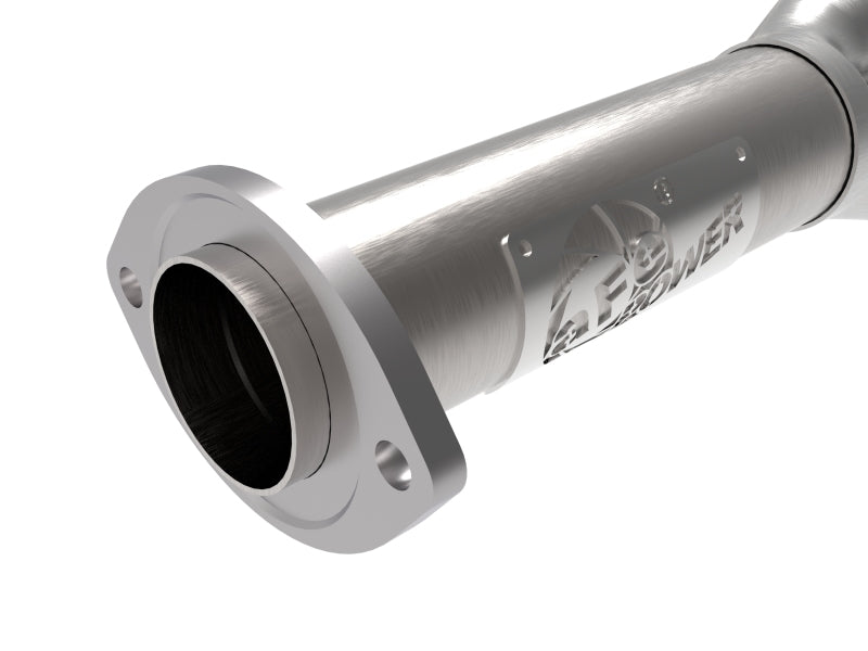 aFe Toyota Tacoma 16-17 V6-3.5L Twisted Steel Y-Pipe w/ Cat Secondary image