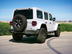 Borla 18-19 Jeep Wrangler JL/JLU 2.0L 4Cyl 2DR/4DR Axle Back Exhaust ATAK w/ 2.5in Tips - Black on offroad vehicle