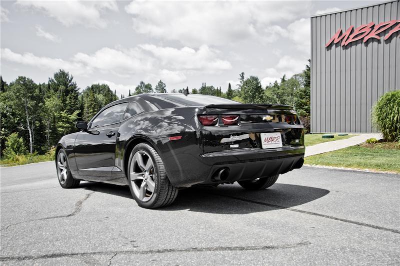 MBRP 2010-2015 Chevrolet Camaro V6 3.6L 3in Black Coated Axle Back Muffler Delete Secondary image