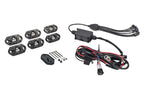 KC HiLiTES C-Series RGB LED Rock Light Kit (Incl. Wiring) - Set of 6 components