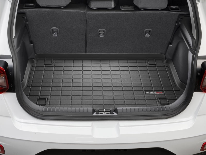 WeatherTech 2020+ Hyundai Venue Cargo Liners - Black Secondary image